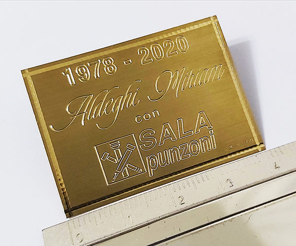 Incisione su Oro 750